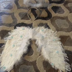 Girls or Ladies Angel Wings Costume